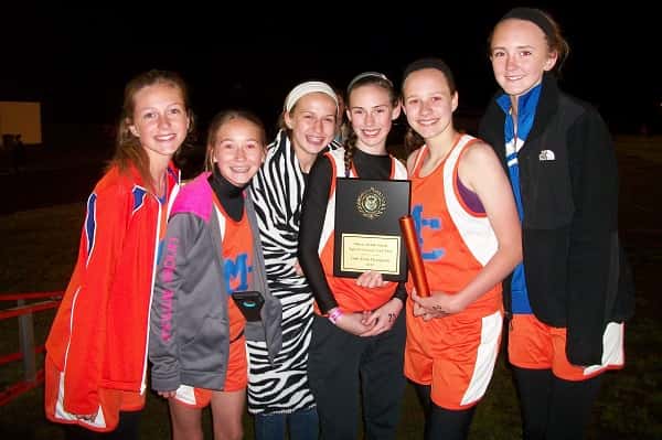 Marshall's Middle School girl's team took first at the Murray Middle Invitational. Photos provided
