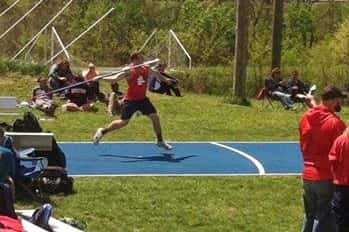 Tanner also competed in the javelin event at the conference championships.