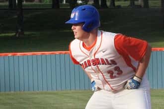 Dylan Givens blasted a solo home run in the Marshals 3-1 win over Hopkinsville.