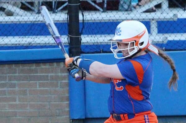 Abby Fiessinger's grand slam in the 2nd inning gave the Lady Marshals a 6-5 lead over Ballard.