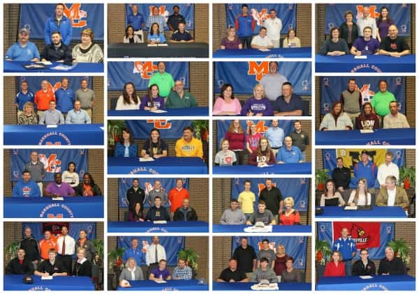 sports signings college