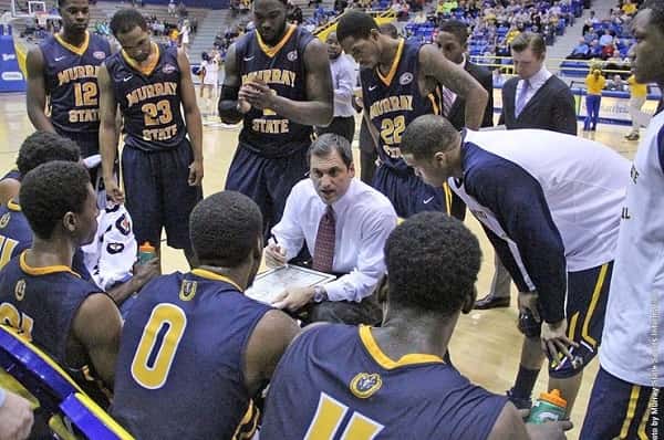 Steve Prohm has been the Murray State Racers Head Coach for the past four seasons. Photo Murray State Sports Information
