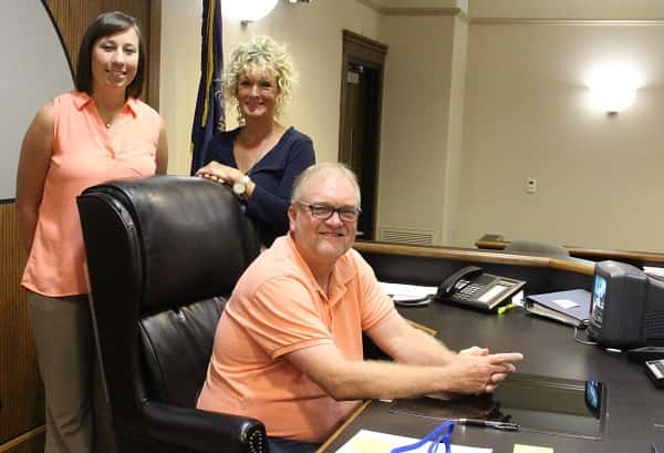 Marshall County Drug Court staffers include (from left) Shelly Groves, program supervisor; Jeanie Carson, recovery coordinator; and Circuit Judge Dennis Foust.