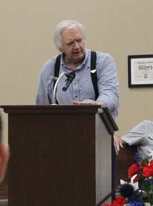 Scottie Henson would like to see his road returned to the county road system.
