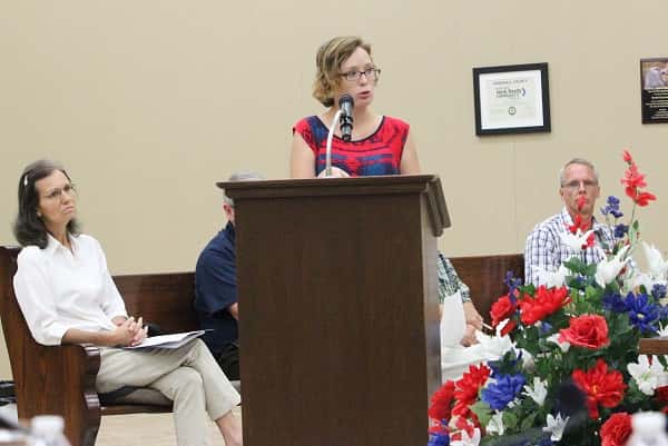 Maggie Morgan works directly with The Kentucky Division of Water to implement projects and find resources to improve water quality.