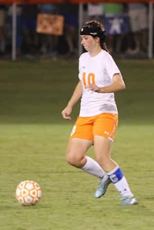 With her assist Monday at Mayfield, Rachel McWilliams became the all-time leader in assists for the Lady Marshals.