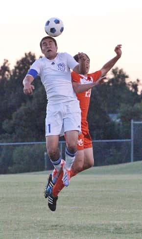 Rodrigo Garcia led the Eagles with four goals and three assists in their win over the Marshals.