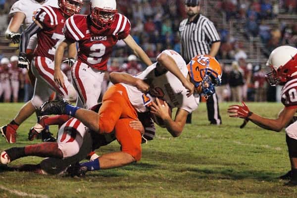 Mason Green picked up 48 yards rushing on 11 carries in the Marshals win over Calloway.