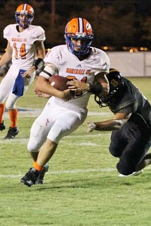 Coming into Friday's game, Dalton Nelson ranked 5th in Class 5A in the state with 142 yards per game.