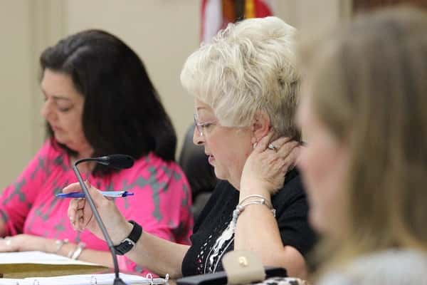Chyrill Miller presided over her final meeting as Marshall County Judge Executive on Tuesday.