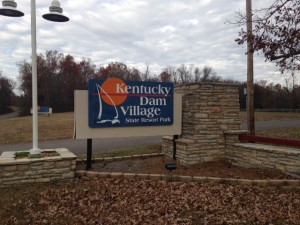 KY Dam Sign
