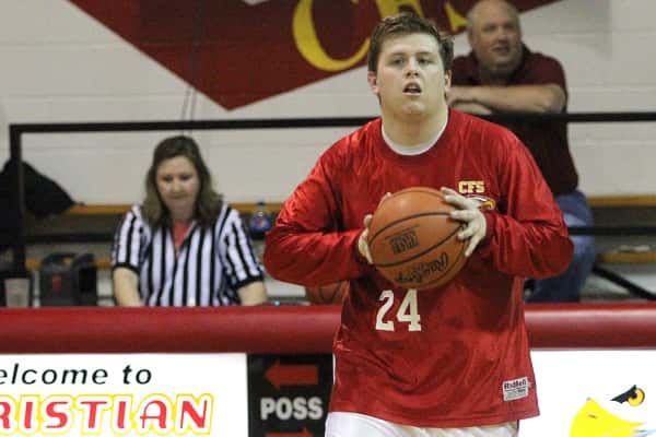 Matthew Fleming is the only senior on this year's Eagles squad.