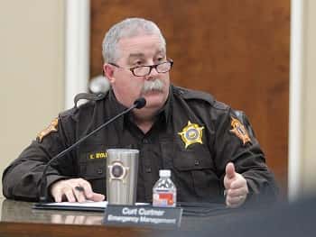 Sheriff Kevin Byars explains his department's procedure following deputy accidents.