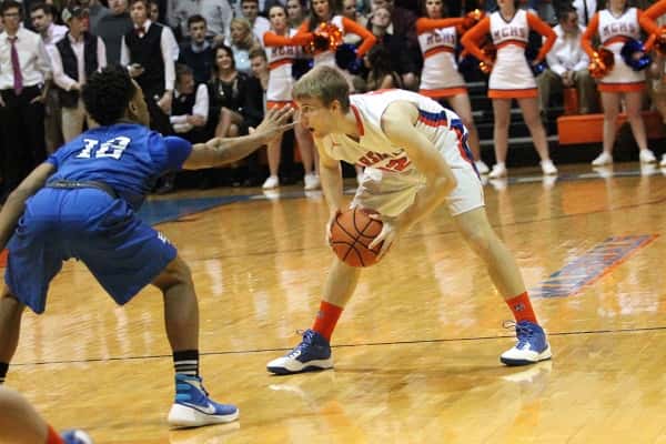D.J. Pigg joined the Marshals 1,000 Point Club with his 18 points against Tilghman Friday.