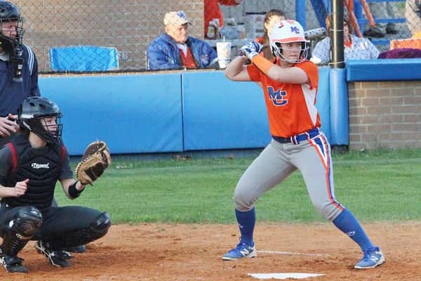 Addie Young hit RBI singles in the Lady Marshals wins over Calloway County and Trigg County.