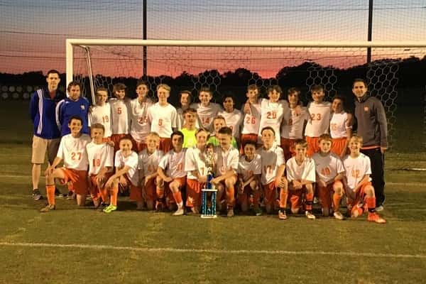 boys middle soccer