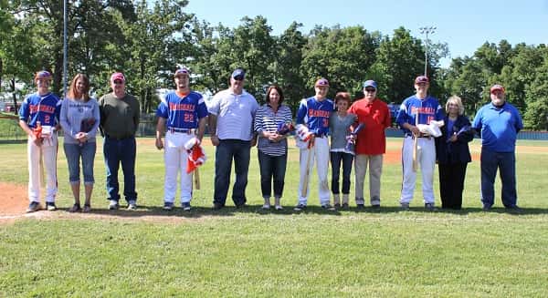 Marshall County baseball seniors were recognized before Saturday's game against Livingston Central. More photos of the seniors and their parents below story.