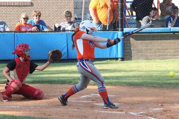 Abby Fiessinger hit a single, triple and had one RBI in the Lady Marshals semi-final win.