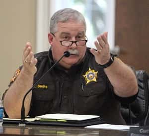 Sheriff Kevin Byars addressed a misunderstanding on his part concerning a new deputy hire.