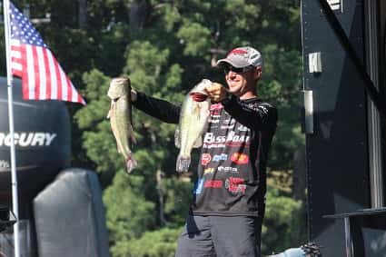 Brandon Hunter of Benton took second Sunday with a four-day total of 89-6.