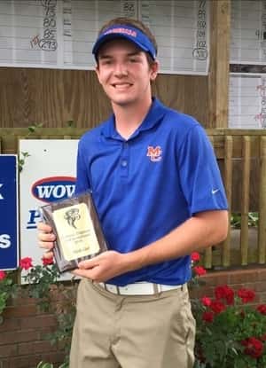 Quinn Eaton won medalist honors with a 4-under par 67.