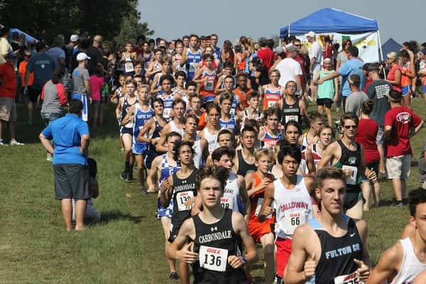 Over 700 runners competed in Saturday's Marshall County Cross Country Invitational.