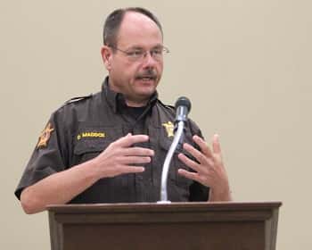 Major David Maddox addressed the updates made to the Sheriff's Office policy and procedures manual.