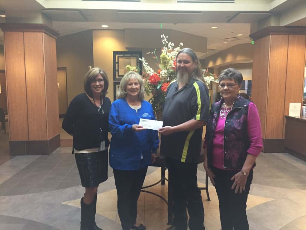 elks with donation