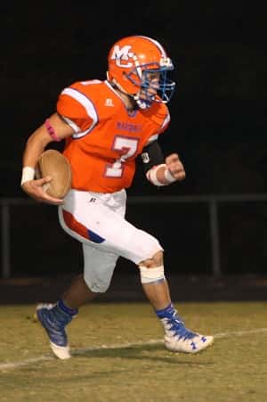 Austin Riley led the Marshals with 50 yards rushing on 7 carries.