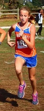 Marshall County 7th grader Alexia Minter qualified as an individual for the state cross country meet.
