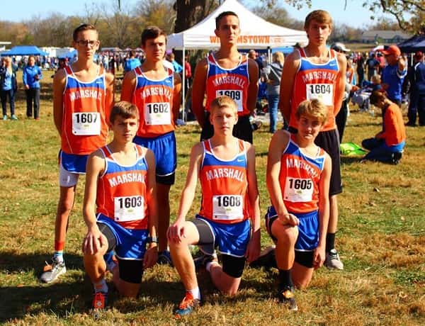 Congratulations to the boy's cross country team on their performance at Saturday's KHSAA State Championships. Photo courtesy of MCHS Cross Country.