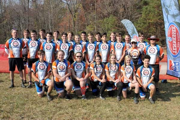 The Marshall County High School mountain bike team won the Tennessee State Championship Sunday for the 4th consecutive year.