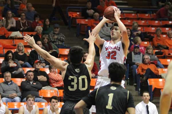 Matt French led the Marshals with 24 points and 10 rebounds in their 67-35 win over Murray.