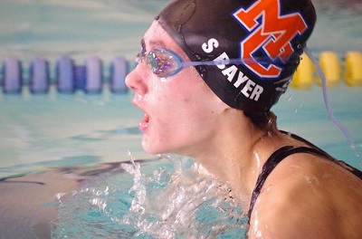 Sofia Bayer broke a decade old record in the 200 Individual Medley at Murray on December 17th.
