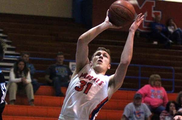 Dylan Walters led the Marshals with 12 points over Edwards County, IL.