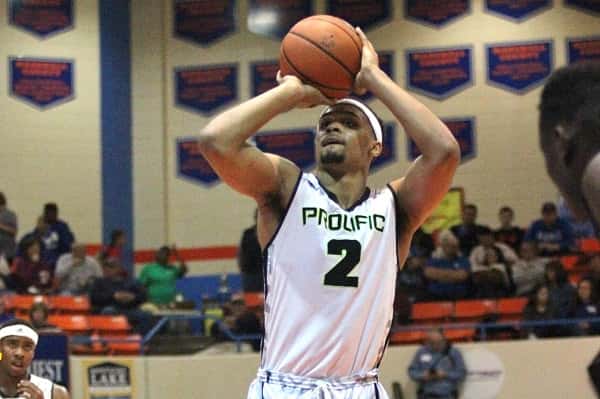 Prolific Prep's Gary Trent Jr. at this years Hoopfest, has committed to Duke and will play in this weekend's showcase.