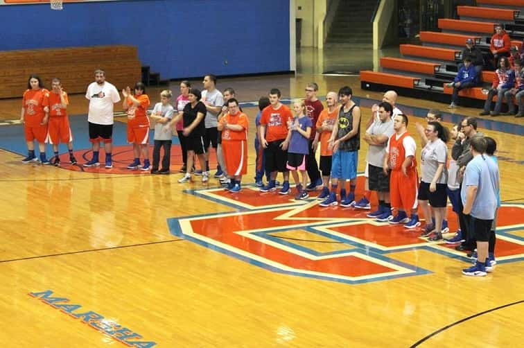 Special Olympics Holiday Classic basketball tournament held Saturday