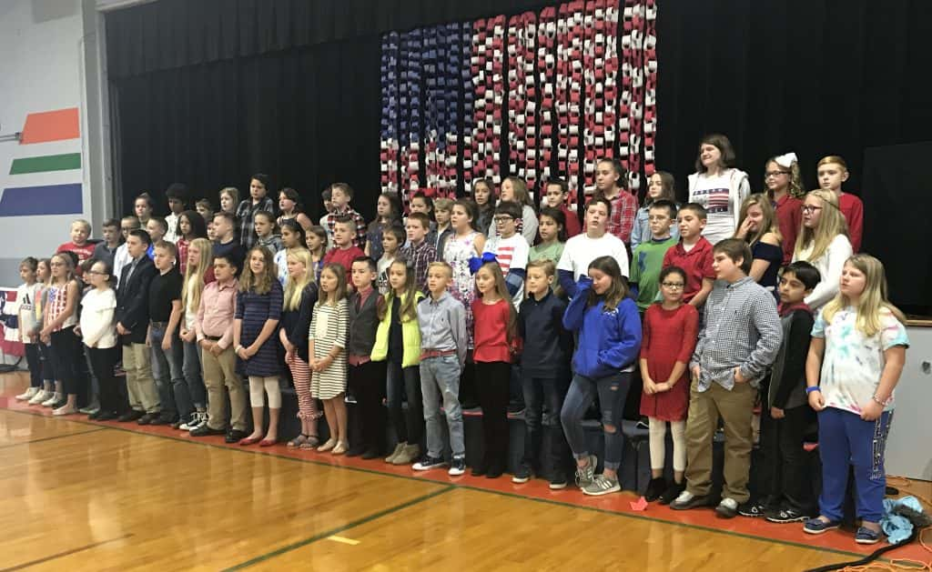 Sharpe Elementary Hosts Event for Veterans | Marshall County Daily.com