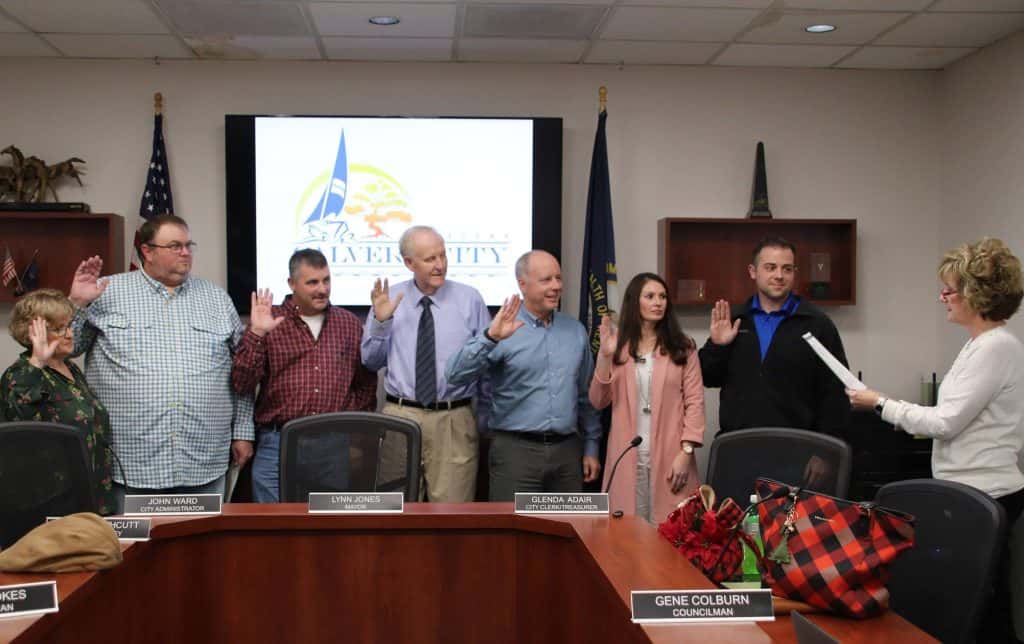 New Calvert City Council takes Oath of Office Marshall County