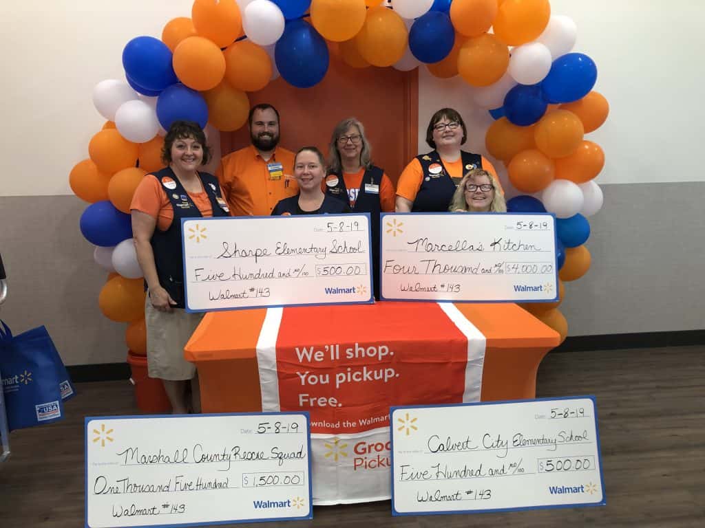 Benton WalMart Online Grocery Pickup Starts TODAY! Marshall County