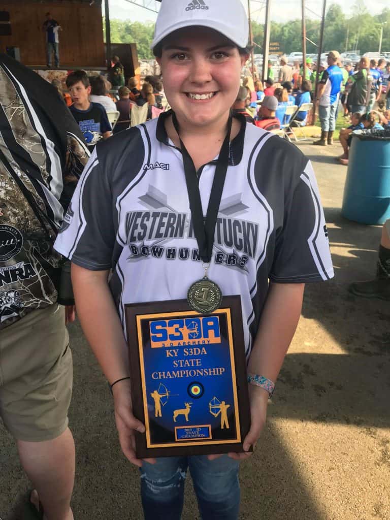 Local Archer Named KY State S3DA Olympic Recurve Champion Marshall