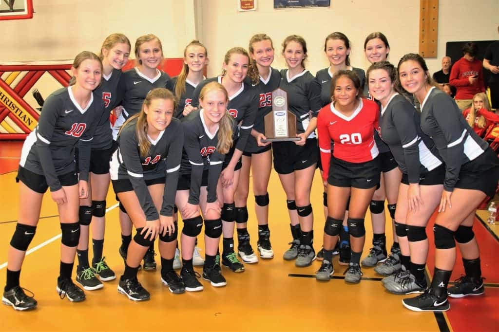 CFS wins district volleyball title over Marshall County | Marshall ...