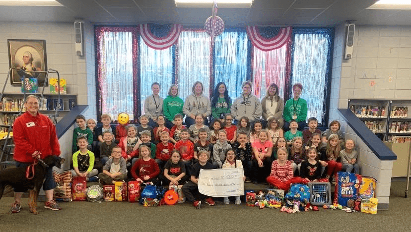 Second grade students raise $1,067 for Humane Society | Marshall County ...