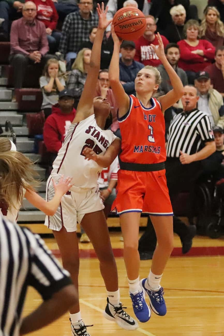 Conner's 26 points leads Lady Marshals over Lady Mustangs | Marshall ...