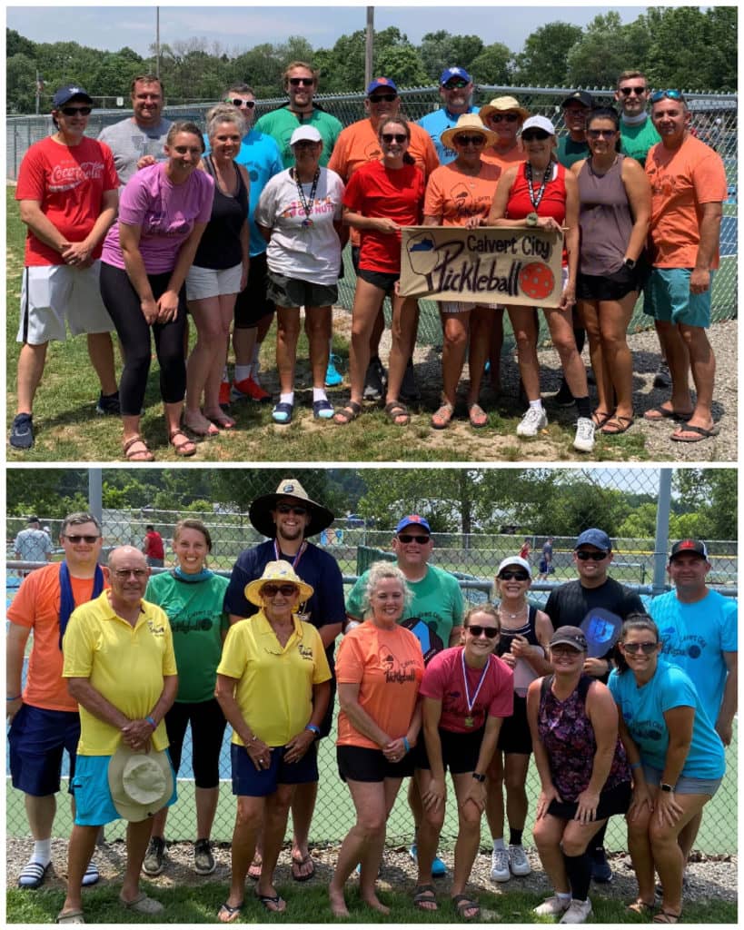 Eight gold, two silver medals for Calvert City Pickleball players in