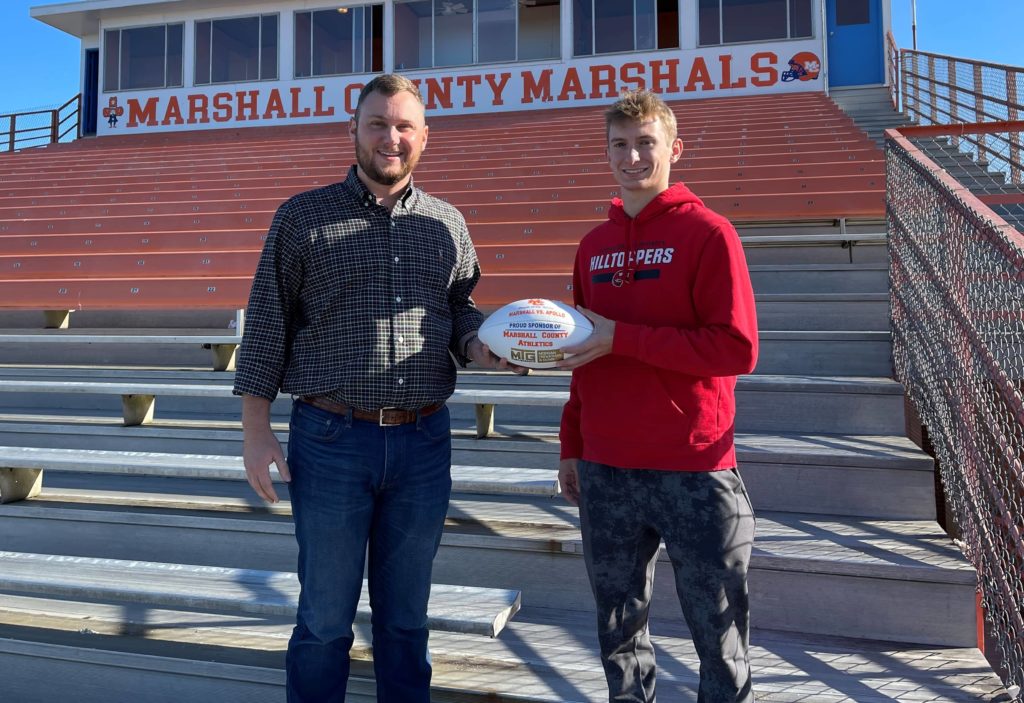 MTG Insurance Player of the Game Brodie Young Marshall County