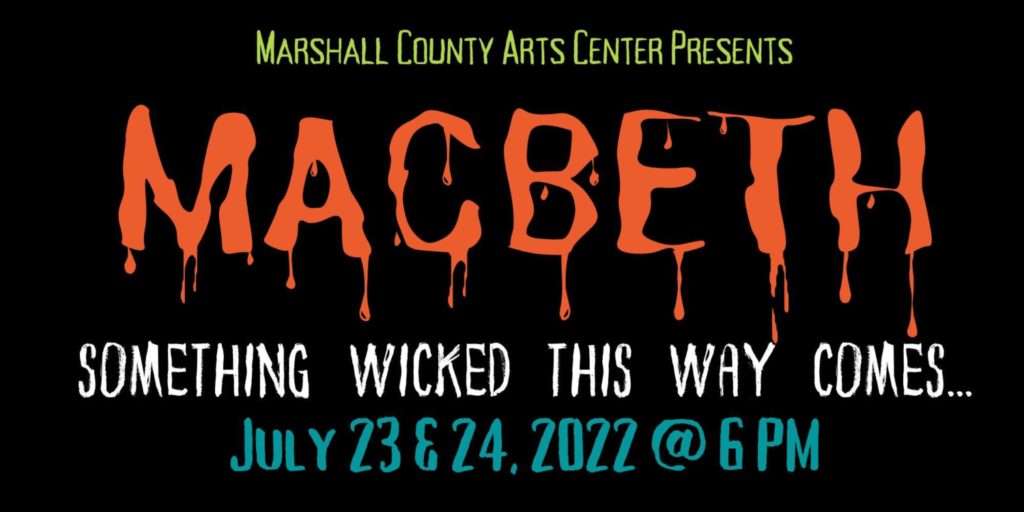 Shakespeare in the Park set for July 23 and 24 Marshall County