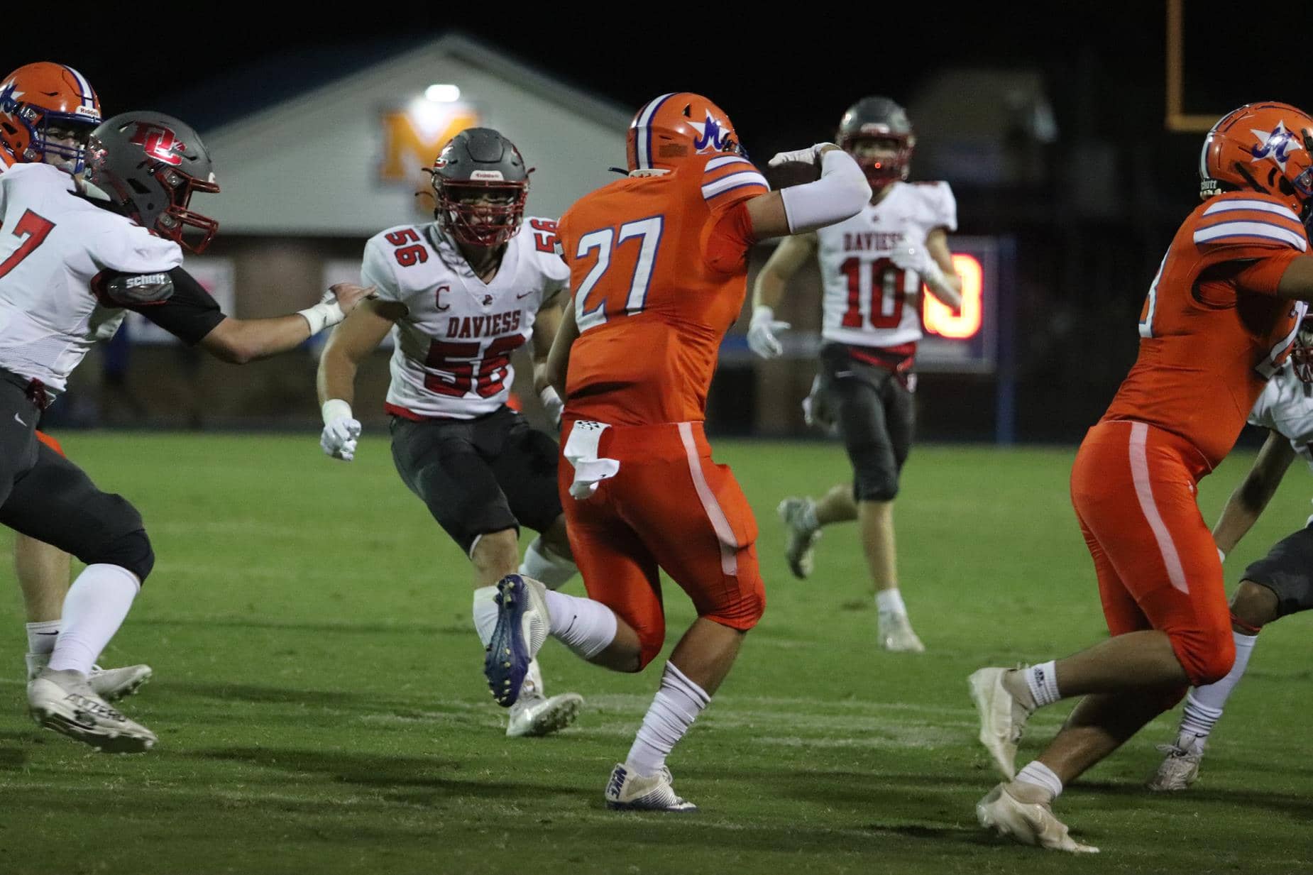 Daviess County shuts down Marshals 57-0 | Marshall County Daily.com