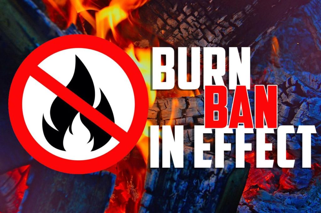 Current Burn Bans list of counties in effect Marshall County