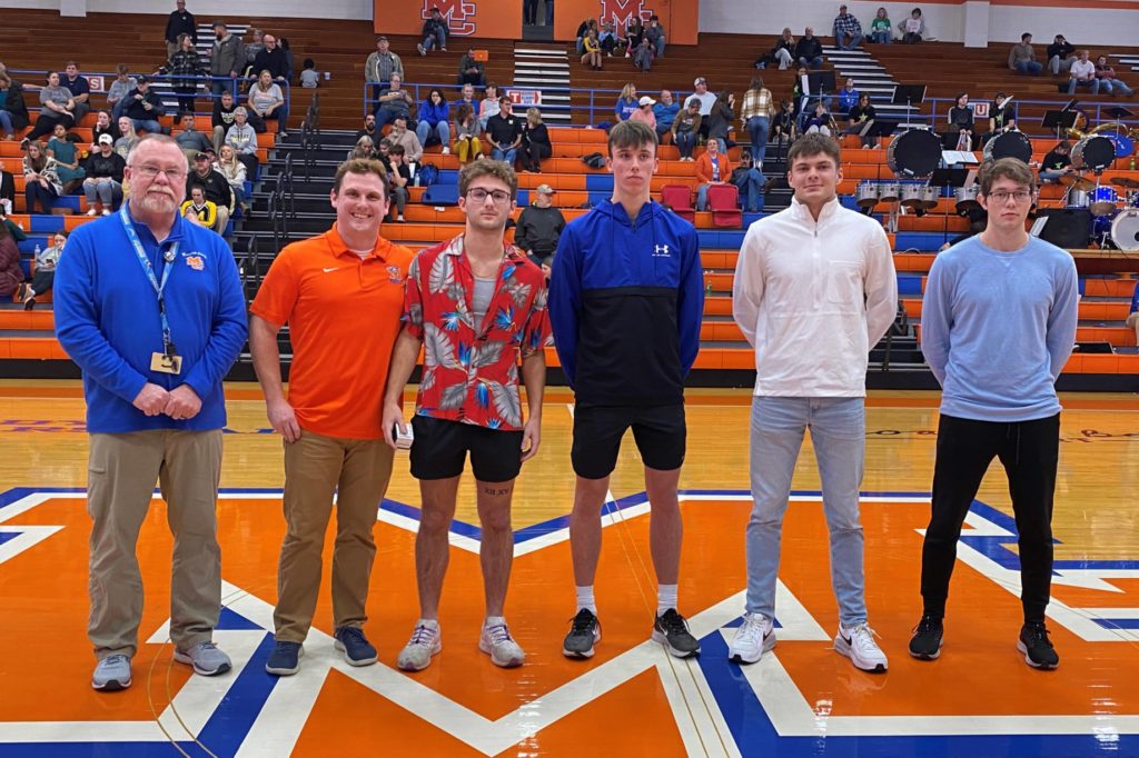 Track athletes presented with State Championship rings Marshall